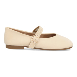 Bailarinas barefoot con hebilla ajustable para mujer