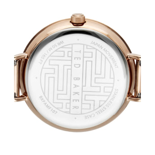 Ted Baker Reloj Analógico De Cuarzo Ammy Fashion