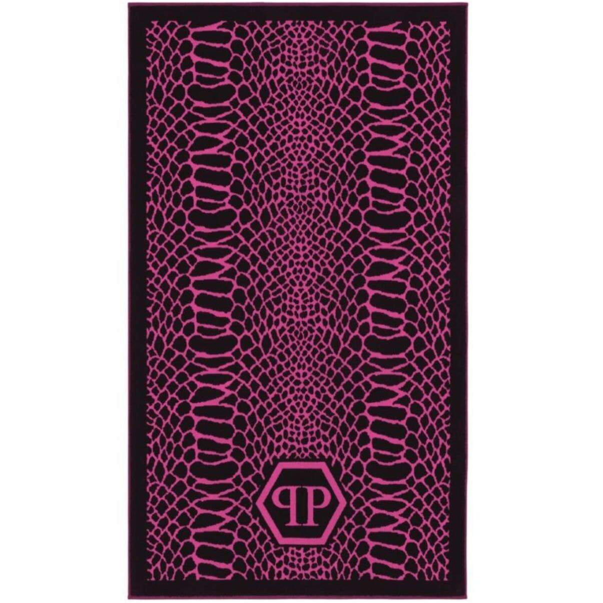 PHILIPP PLEIN Toalla de gimnasio PYTHON BEACH