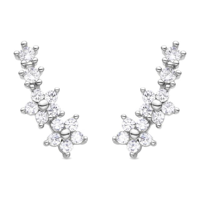 Pendientes Lux by Lux acabados plata