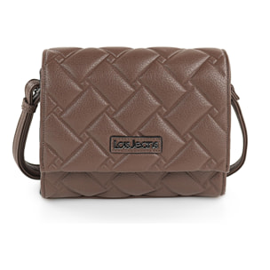 Bolso Bandolera Mujer Sint/Pu Lois Dewey Marron Oscuro