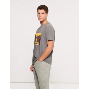 Camiseta Manga Corta Caqui - Chilydos