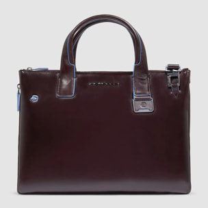 Piquadro Sac pour ordinateur et iPad® en cuir personnalisable avec protections antichoc et RFID