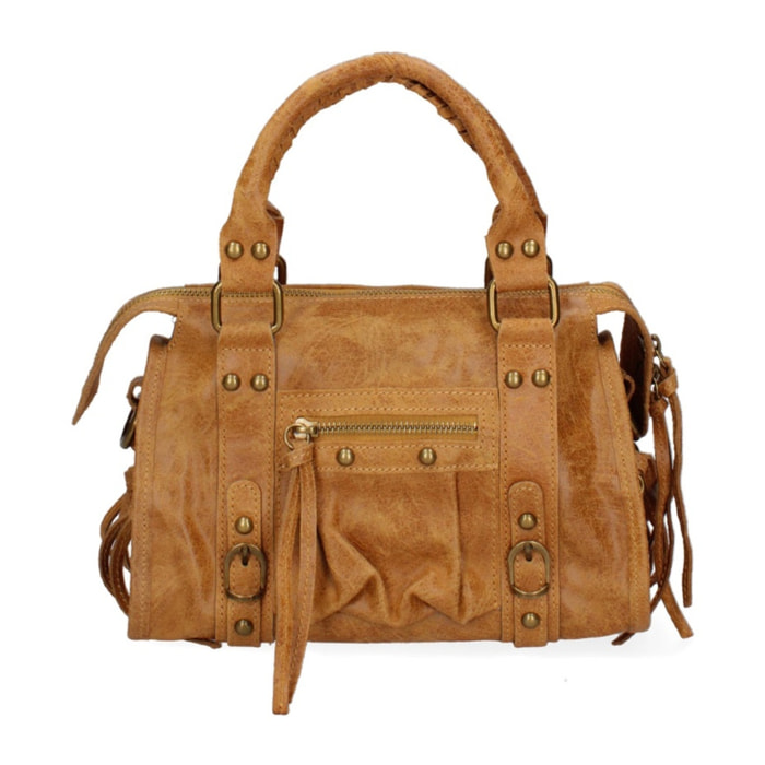 Borsa a spalla da donna - Modello Erisia - Vera pelle - 25.0 x 15.0 x 10.0 cm