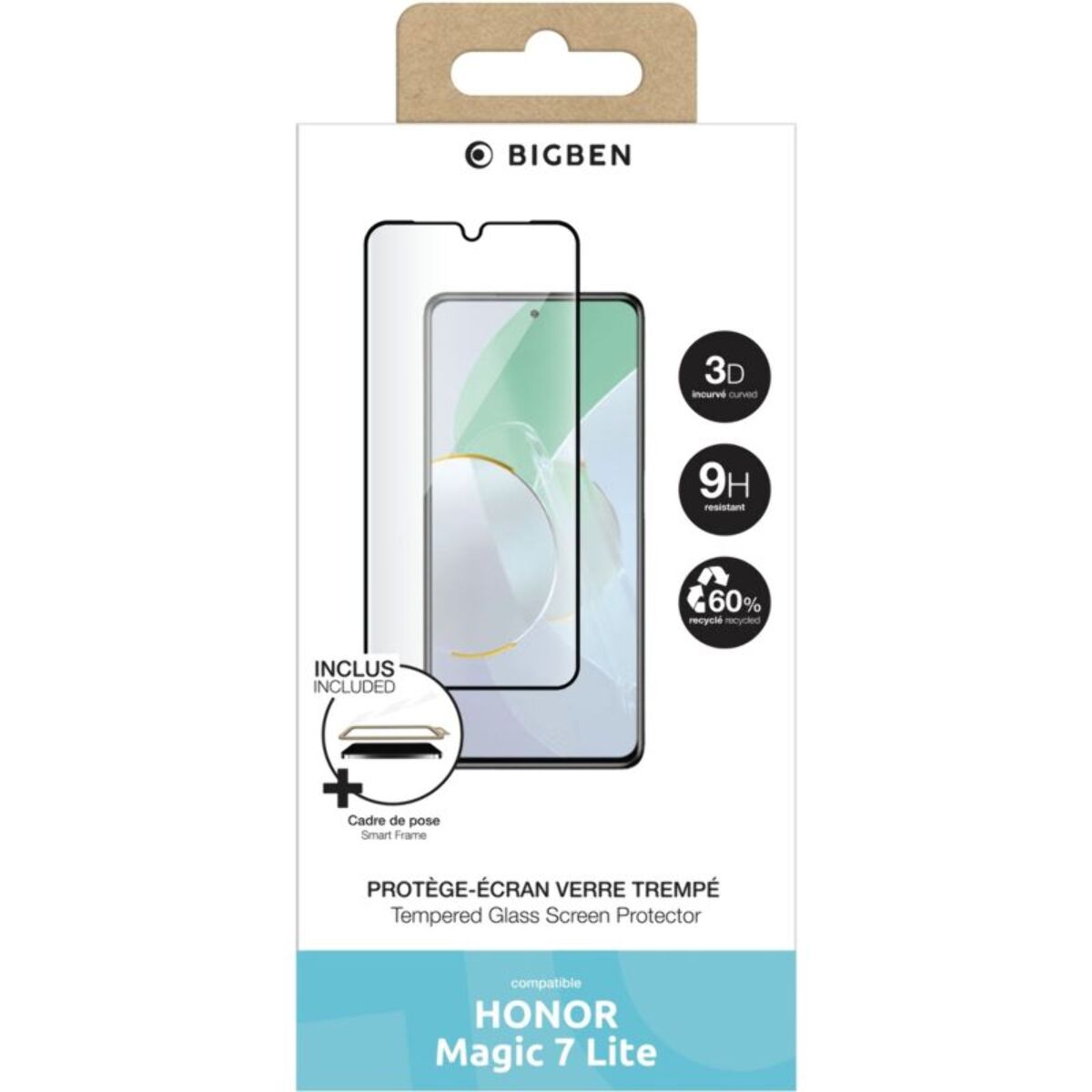 Protège écran BIGBEN CONNECTED Honor Magic 7 lite Verre trempé