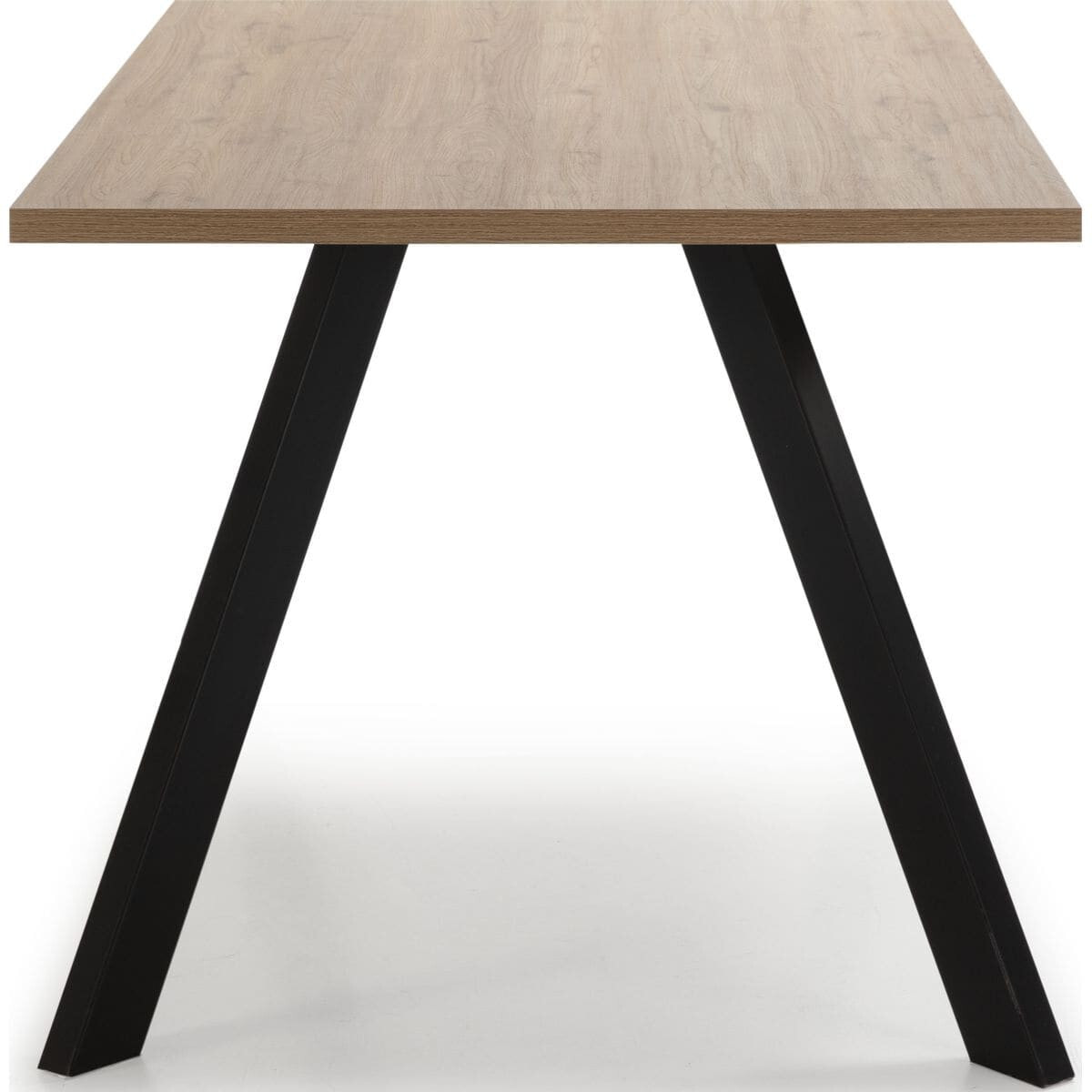 Table à manger effet bois 6 personnes - ZACK