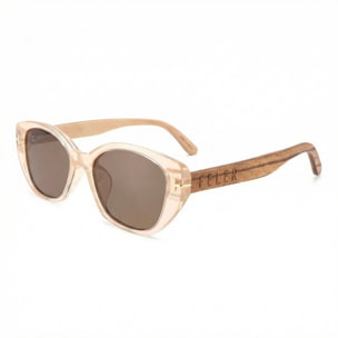 Gafas de Sol Feler 1612-2 Polarizadas de Madera Unisex 54 mm