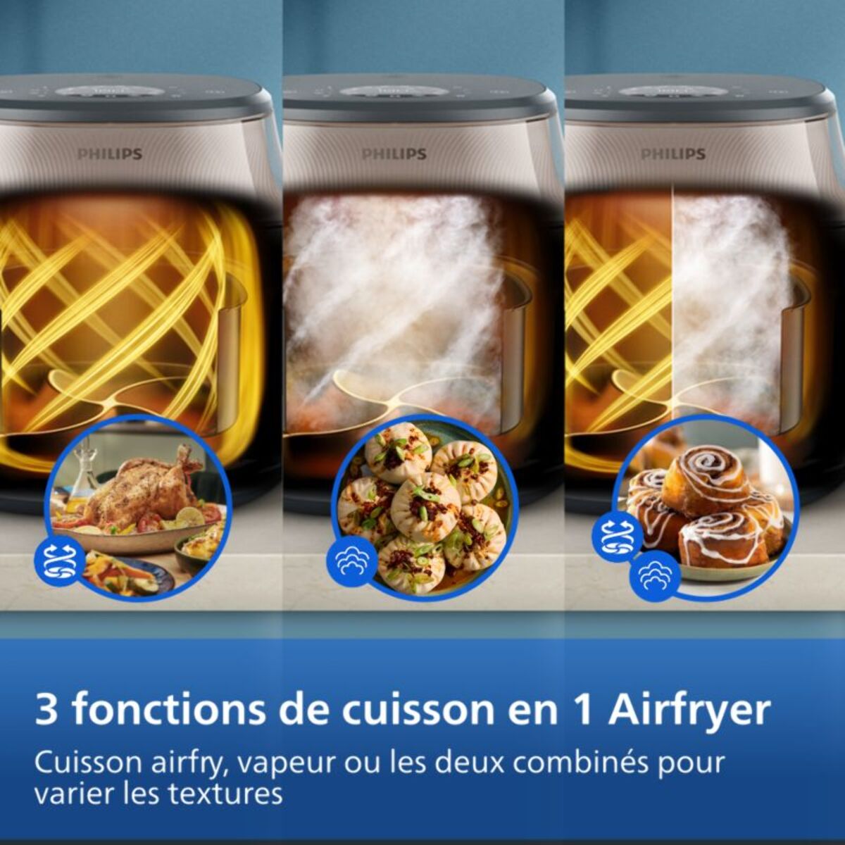 Airfryer PHILIPS NA547/07 Airfryer vapeur Serie 5000