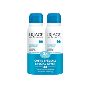 Déodorant - Duo Déodorant Fraîcheur Anti-odeurs Anti-Humidité efficacité 24h 2x125ml