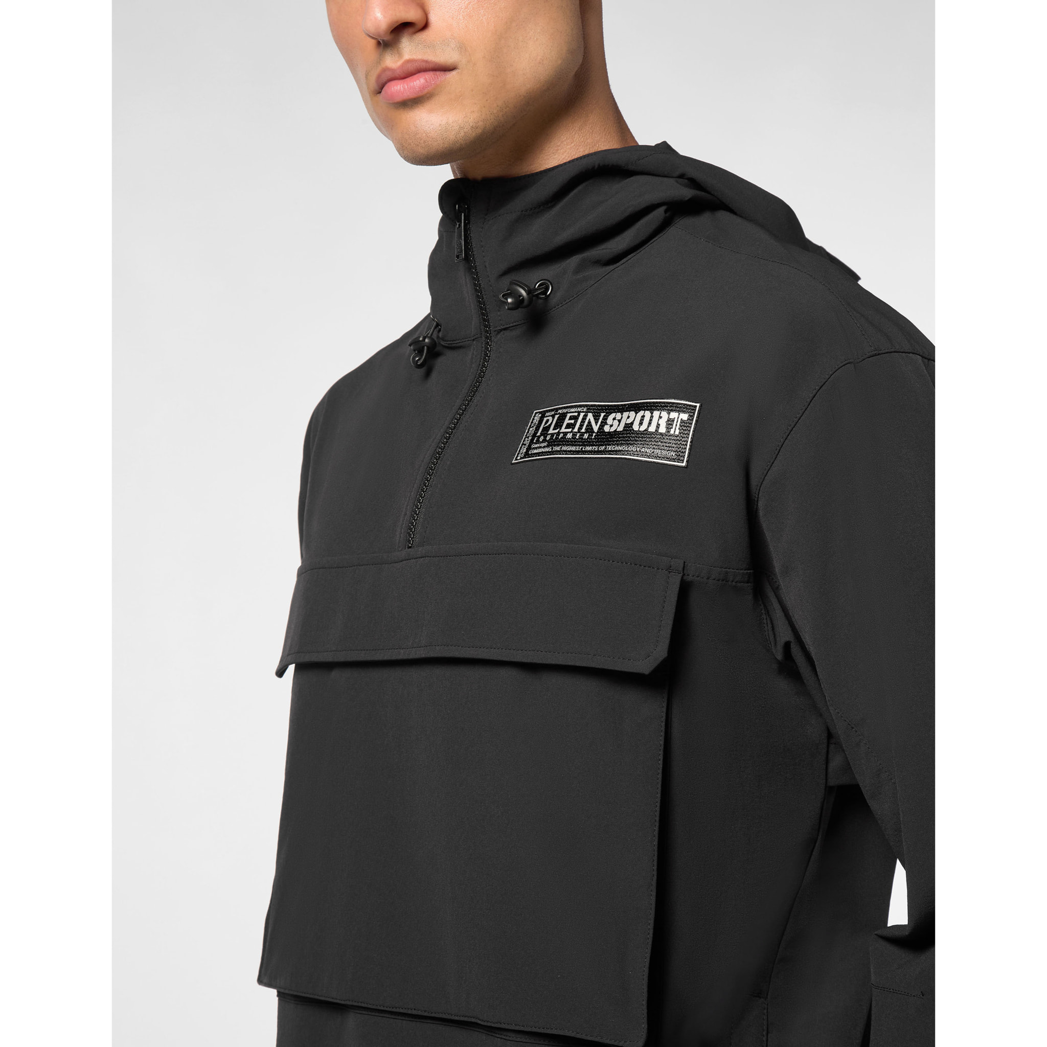 PLEIN SPORT Hooded Sweatjacket