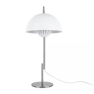 Sphere Top - Lampe à poser champignon en métal - Couleur - Blanc