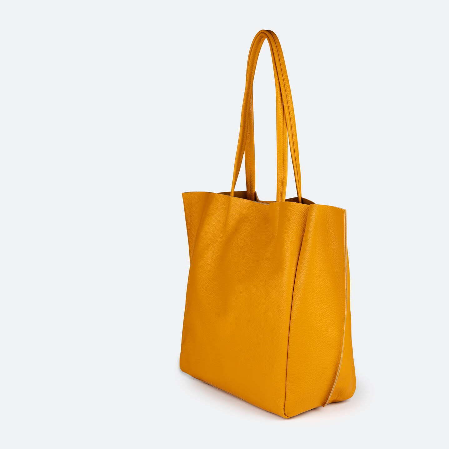 LOFT WOMAN SHOPPER MOUTARD