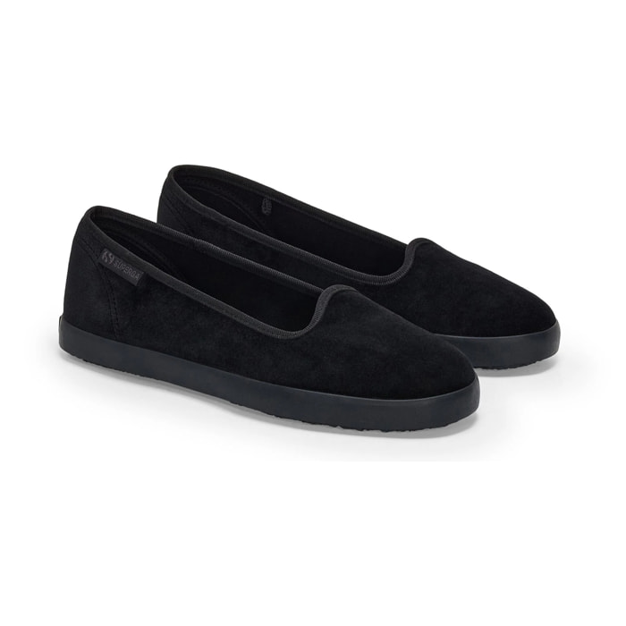 Superga - Ballerine Donna Nero - 2441 VELVET BALLERINA