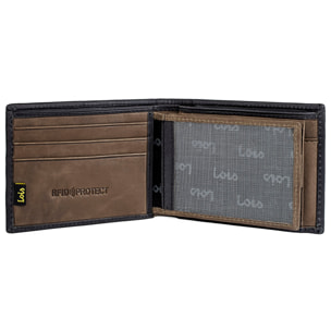 Cartera Lois Knight En Piel Negro