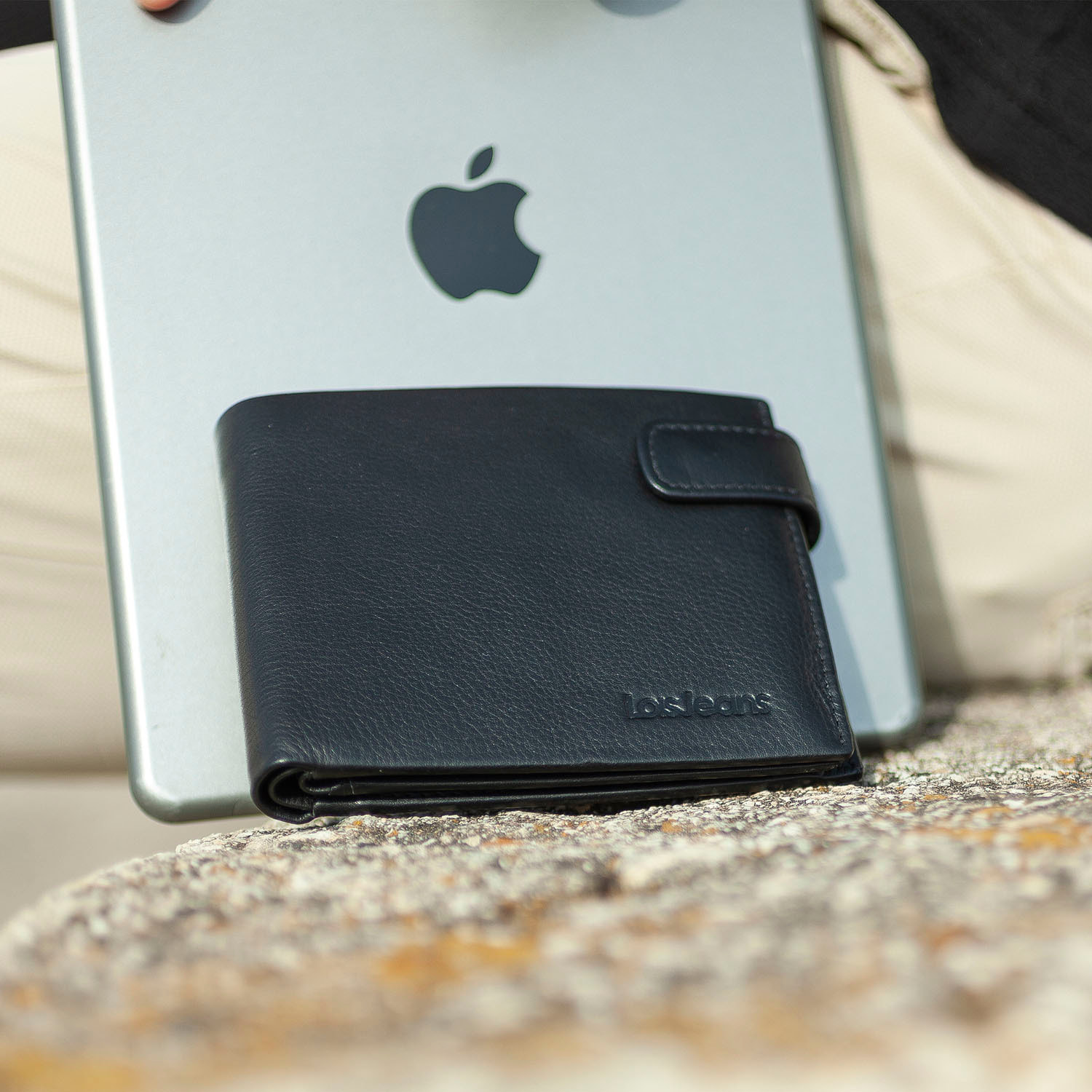 Cartera Hombre Piel Lois Wilson Negro