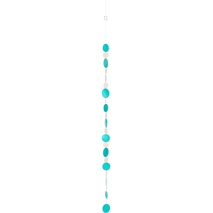 J-Line Corde Lisa - coquillage - turquoise