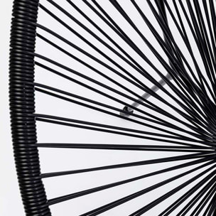 Fauteuil de jardin Acapulco Mono noir Kare Design