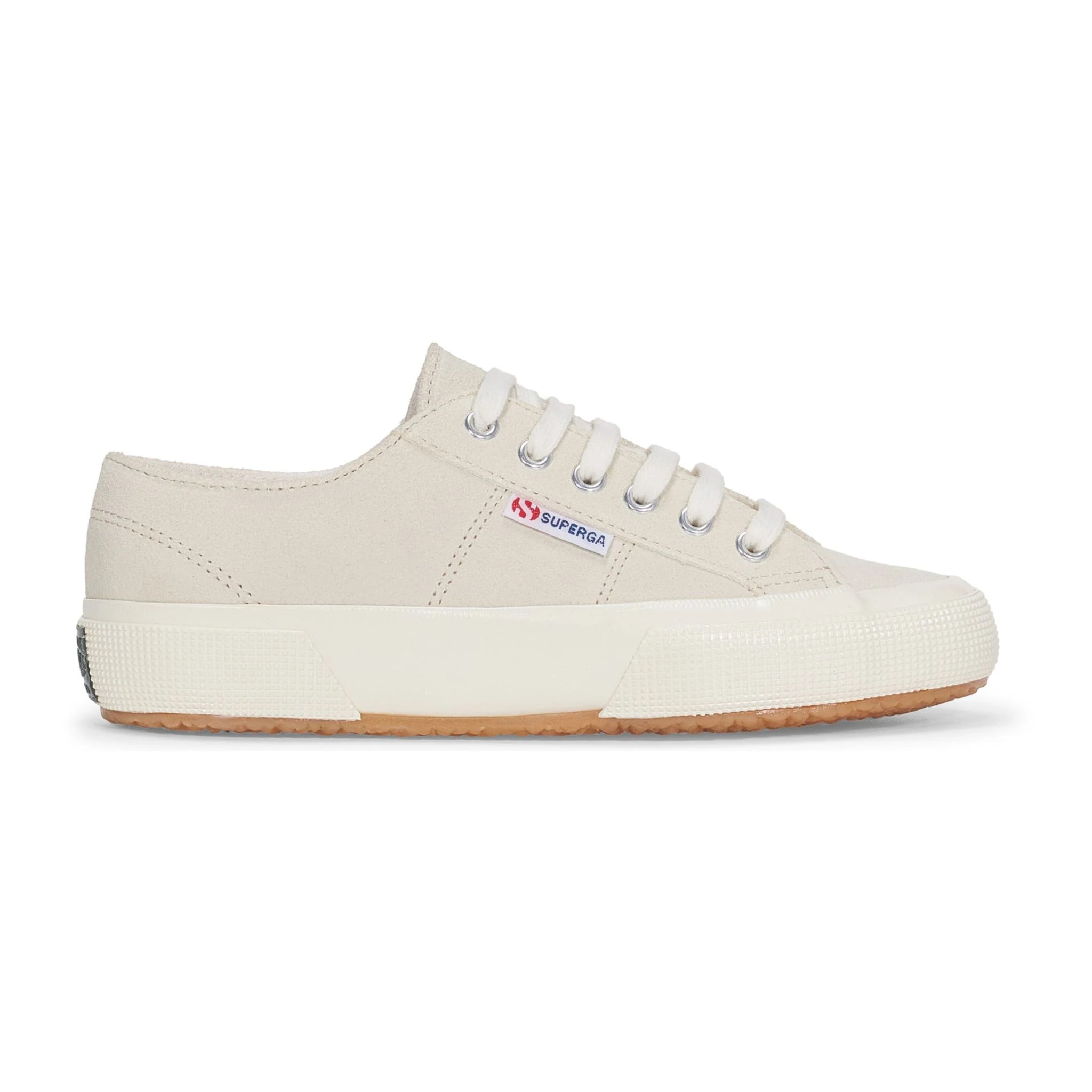 Le Superga Uomo Donna Bianco 2750 Og Suede