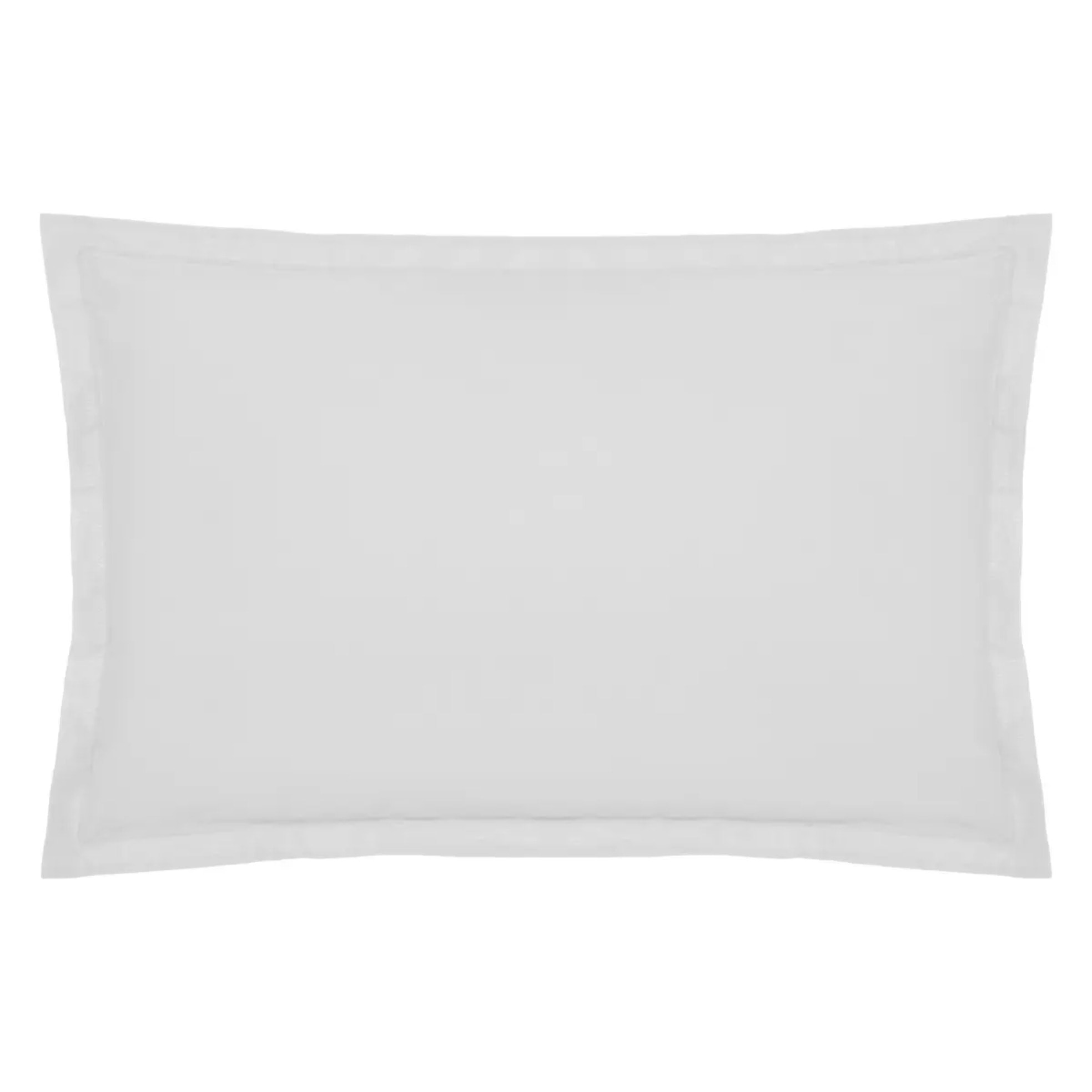 Taie d'oreiller - coton - blanc - 50x70 cm