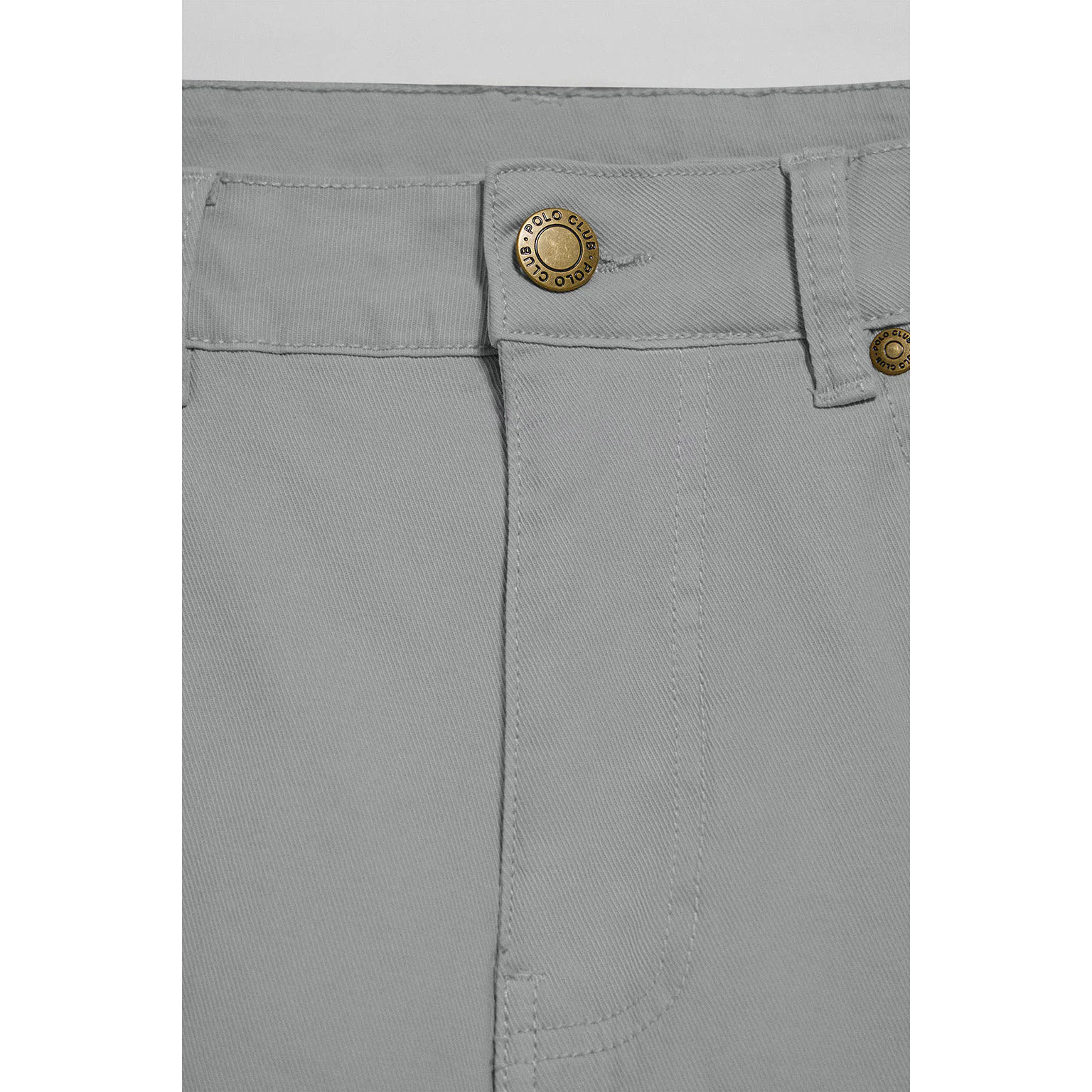 Pantaloni slim Voss grigi con cinque tasche