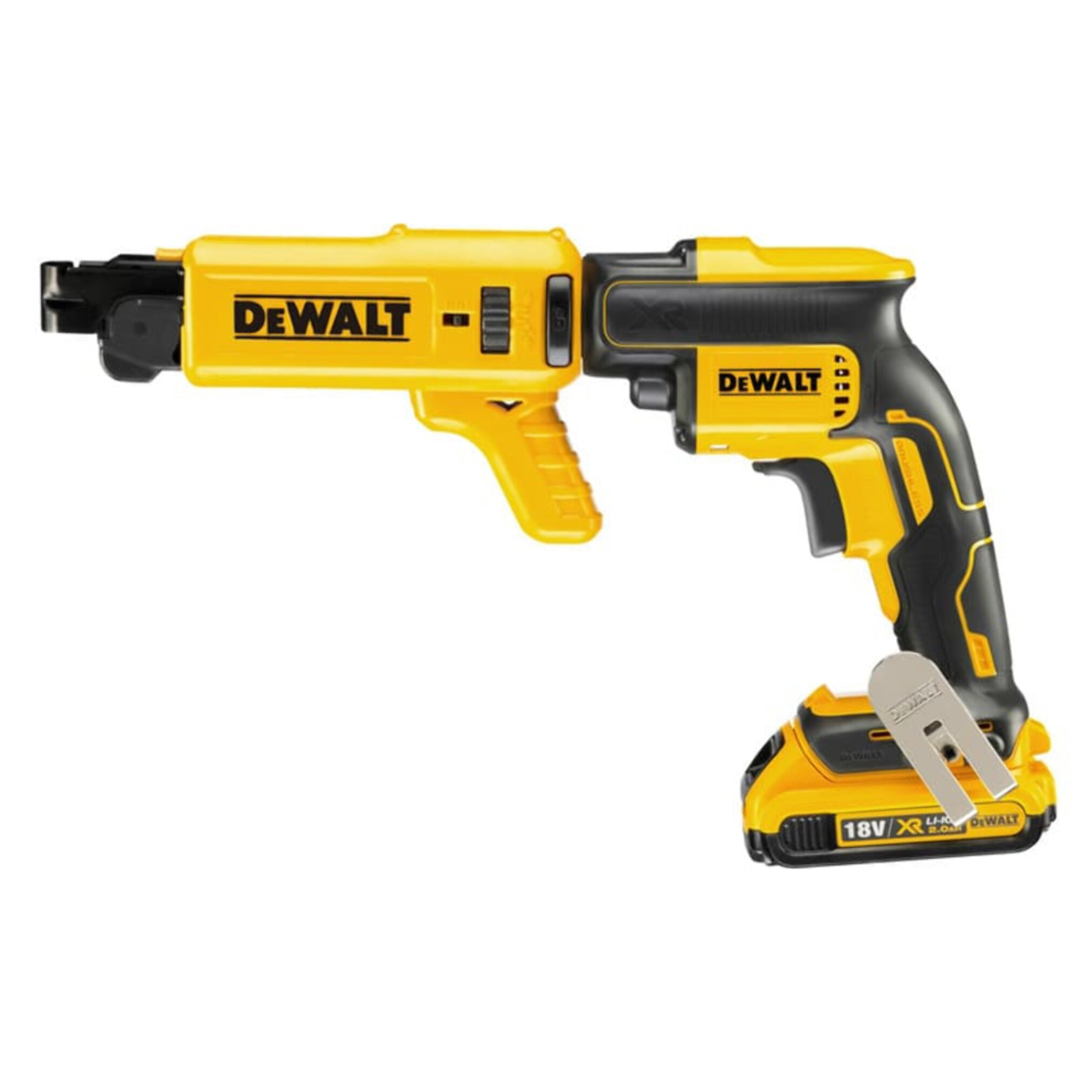 Visseuse plaques de plâtre 18V avec chargeur de vis en TSTAK - DEWALT - avec 2 batteries 18V 2.0Ah + Chargeur - coffret - DCF620D2K