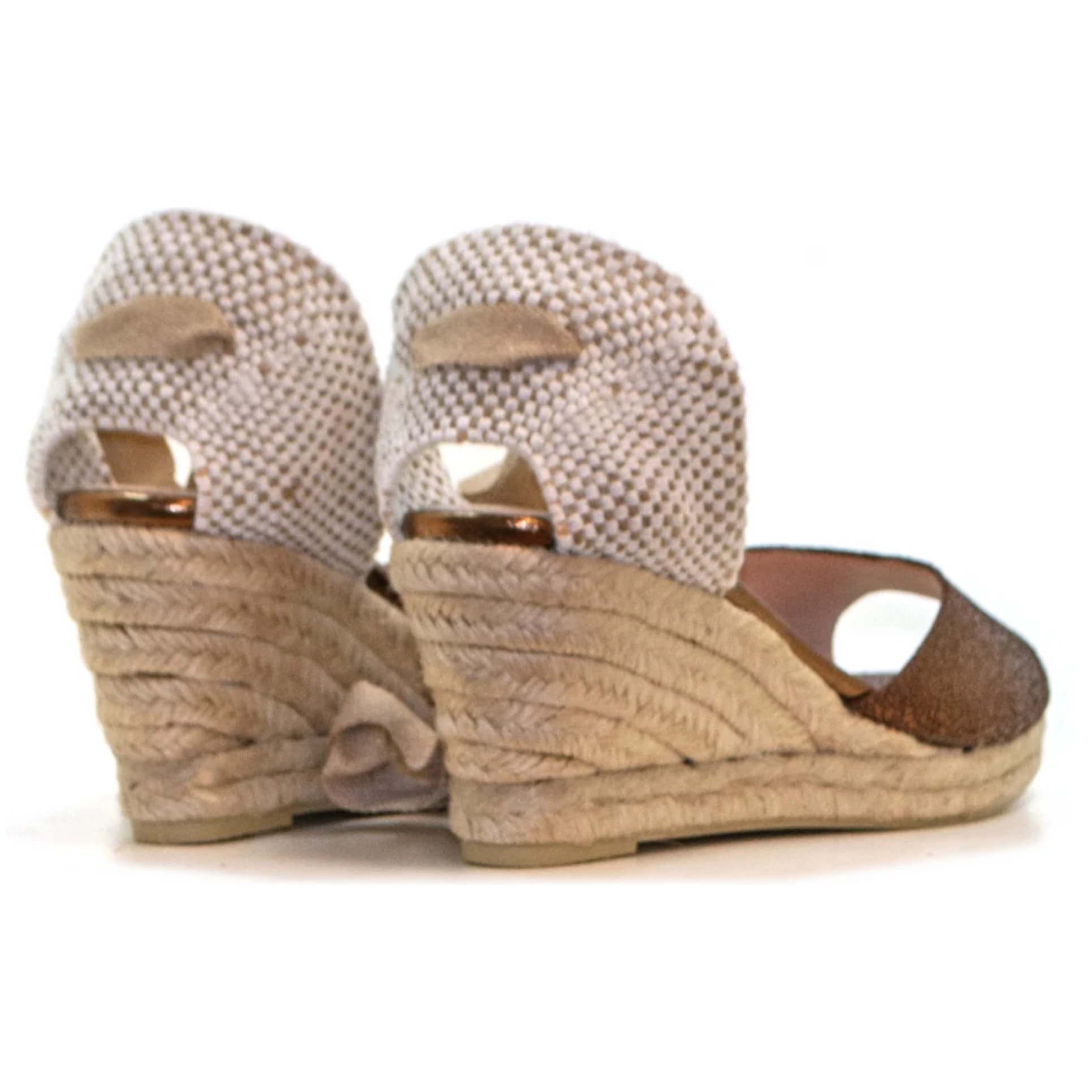 SANDALIAS ANA BELEN SERRAJE BOREAL BRONCE CUERDAS