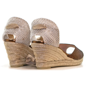 SANDALIAS ANA BELEN SERRAJE BOREAL BRONCE CUERDAS
