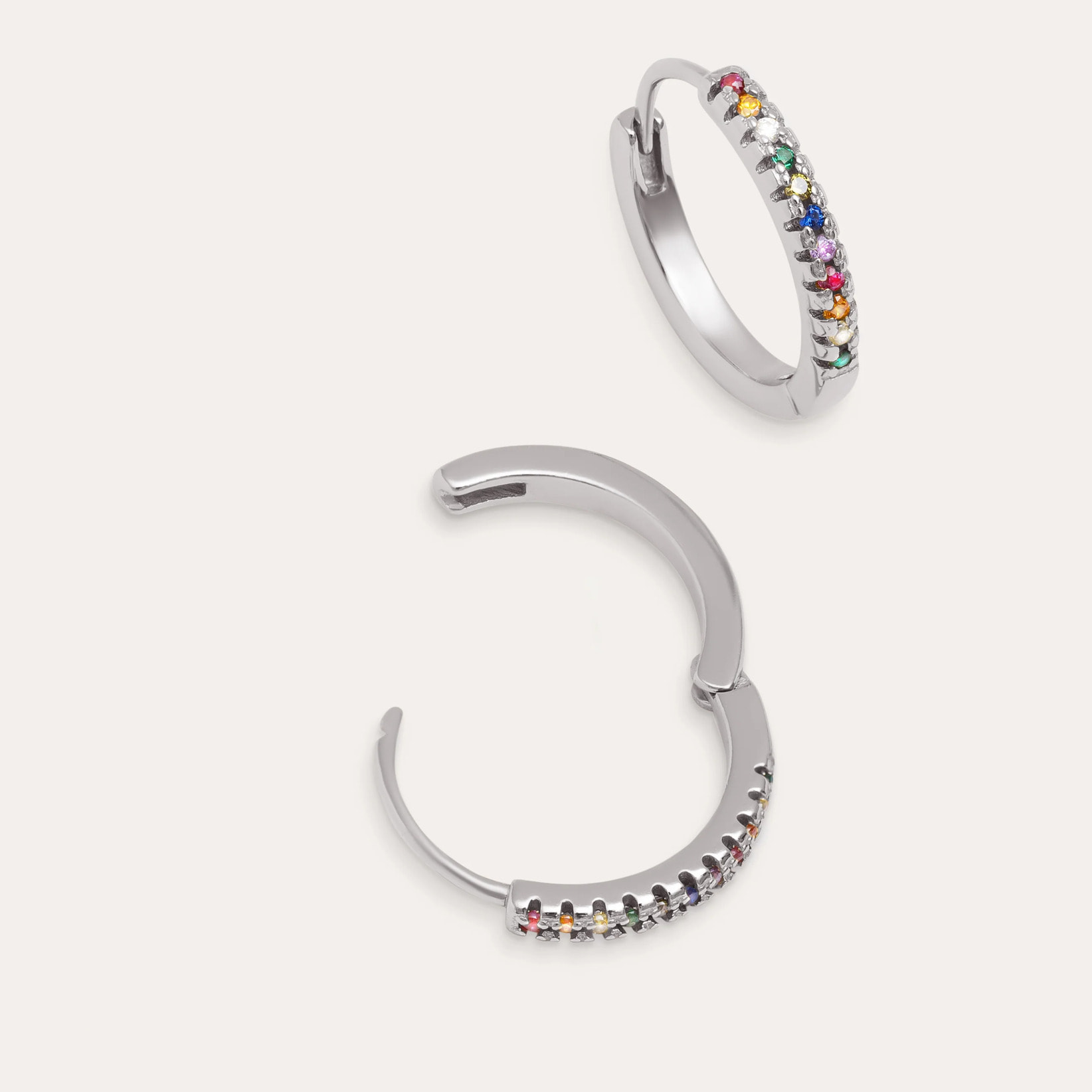 Orecchino L Colors in Argento