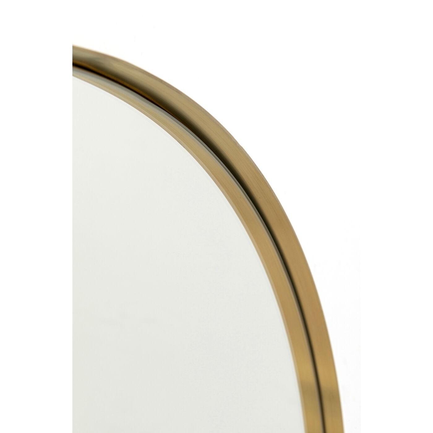 Portemanteau miroir Tristan 65cm doré Kare Design