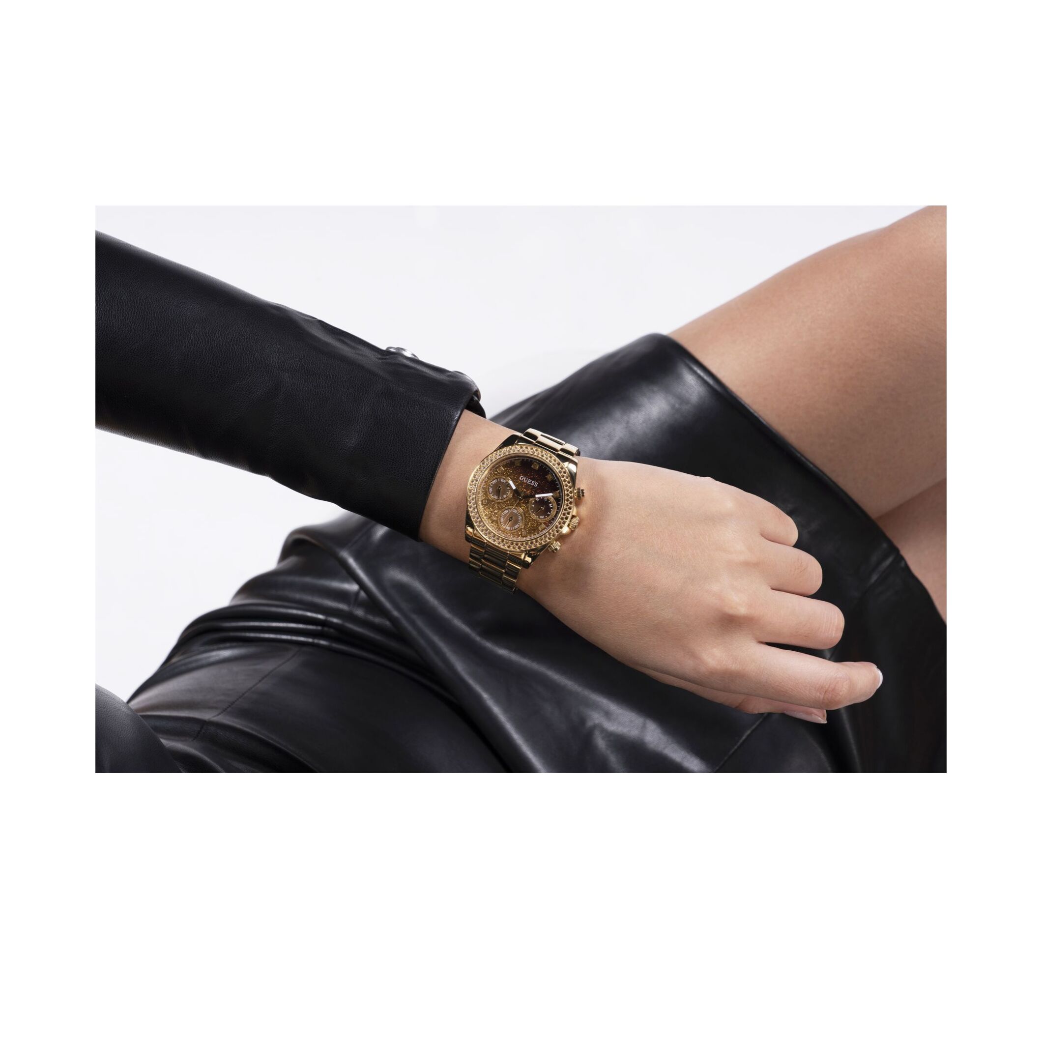 Guess Reloj Analógico De Cuarzo. Gt Sol