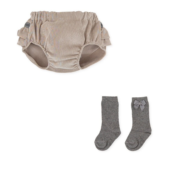 Pantalon bombacho y calcetines - Arena