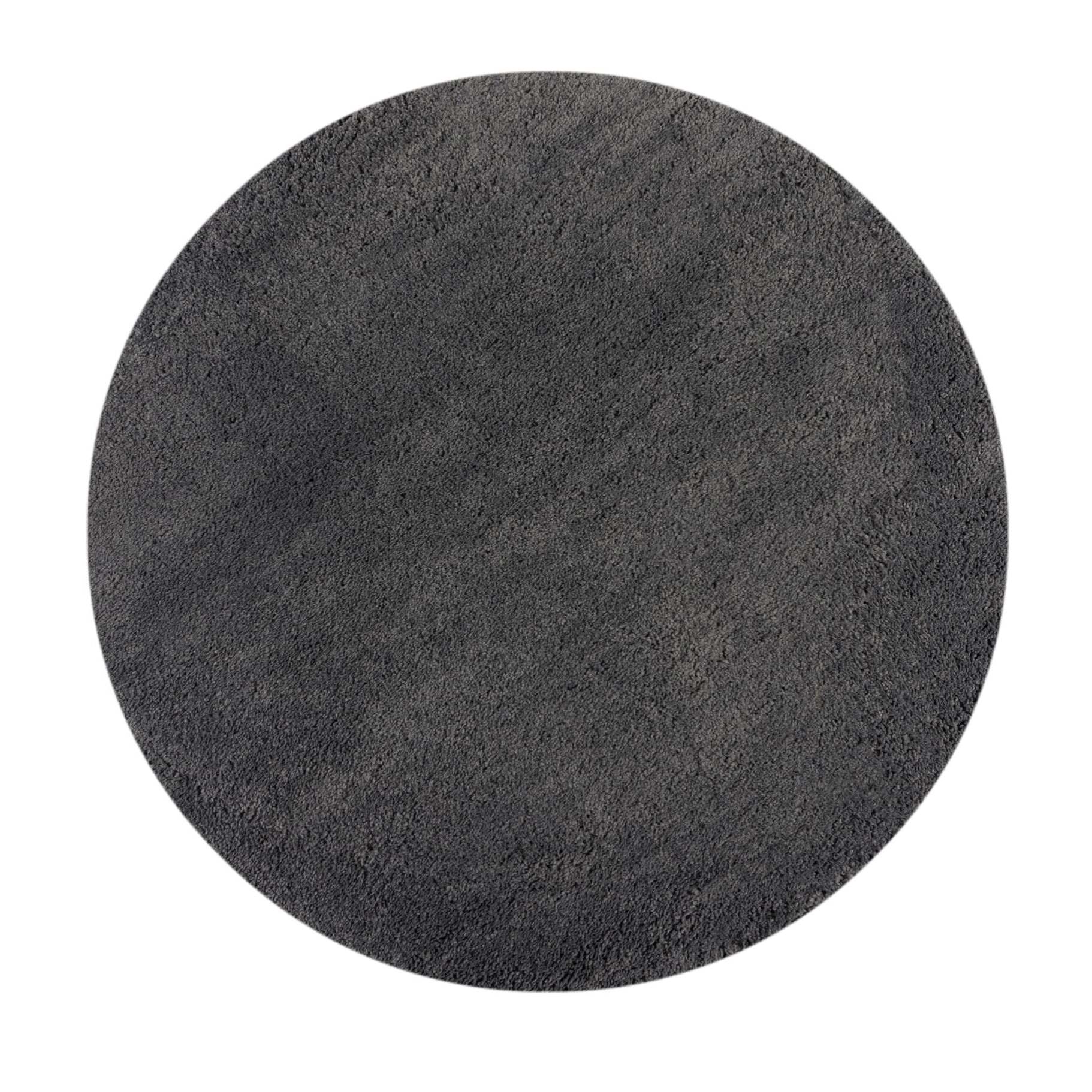 Tapis rond SHAGGY Anthracite