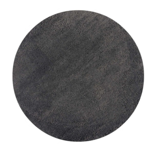 Tapis rond SHAGGY Anthracite