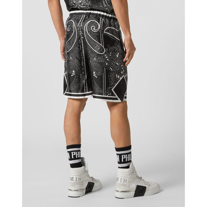 PHILIPP PLEIN Shorts PAISLEY