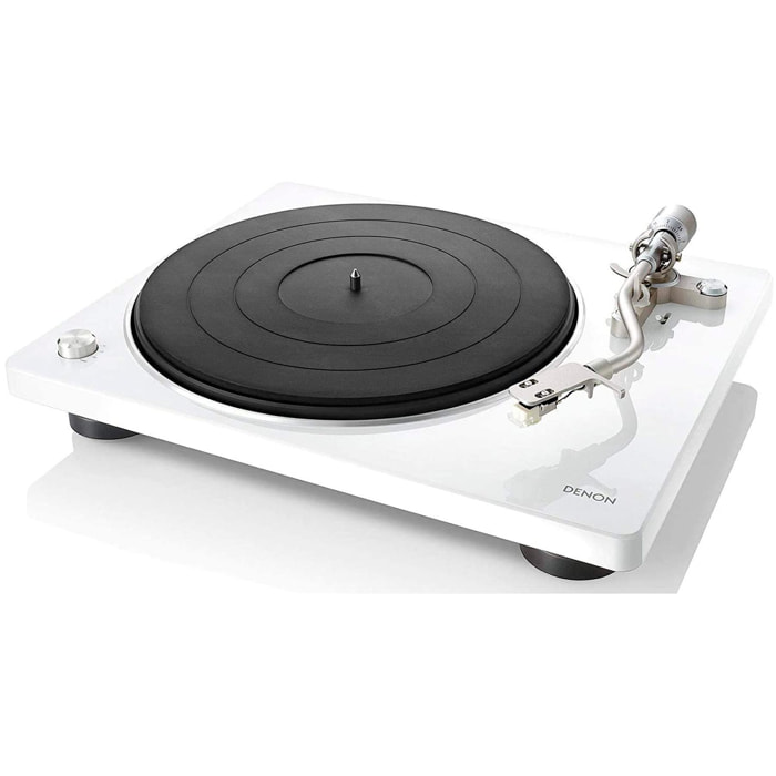 DENON DP-400 White Tocadiscos de alta fidelidad