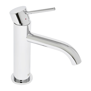 Aurum mitigeur de lavabo 16,5 cm, à levier, sans vidage, chrome brillant SATBAUR271CR avec une garantie de 5 ans