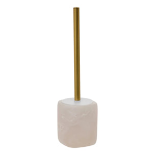 Brosse wc Cloudy blanc H 36 cm