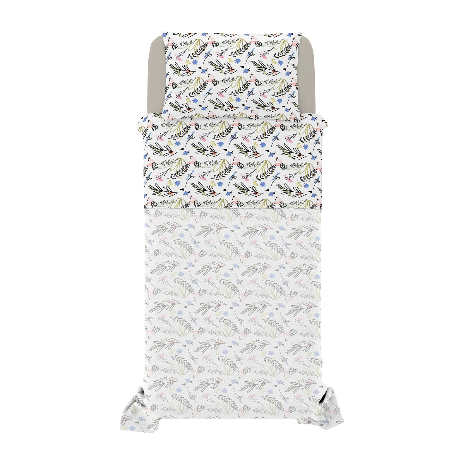 COMPLETO LETTO FANTASY SINGOLO - 100% MICROFIBRA