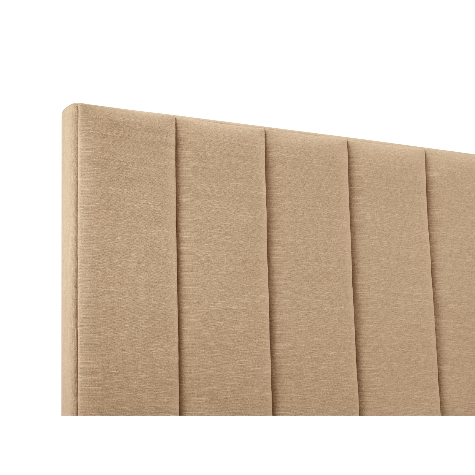 Tête de lit "Camargue" 180x120cm en tissu structurel beige