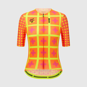 Tour De France Femmes Avec Zwift Grand Départ Suisse Maillot - Orange-fluorescent