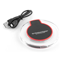 Caricatore wireless per Smartphone Qi InnovaGoods - nero - 10x10x1,03 cm