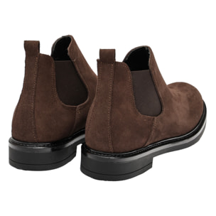 Beatles in camoscio con fascia elastica