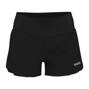 Shorts deportivos para mujer ECOON La Belledotrail - Negro