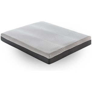 Materasso 150x190 Molle insacchettate e Memory Foam - Sfoderabile - Alto 20 cm - 9 Zone