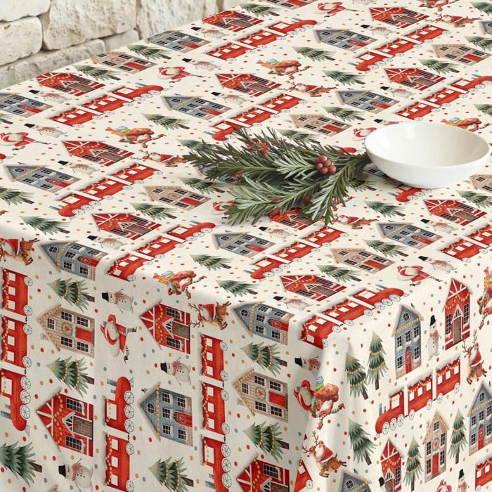 Nappe en résine Anti-tâches Merry Christmas 66