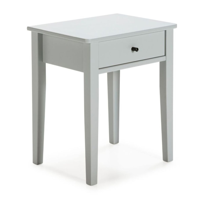 Mesita de noche Vika Gris Soft