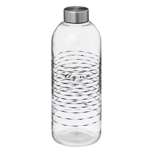 Bouteille réutilisable verre 1L