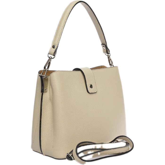Borsa a mano Anna Luchini Beige