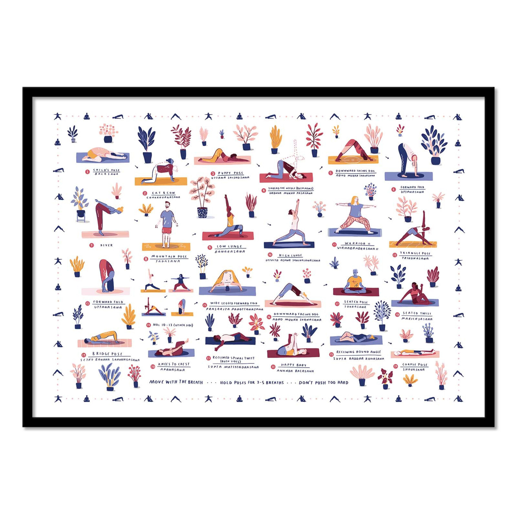 Affiche - Yoga - Alex Foster