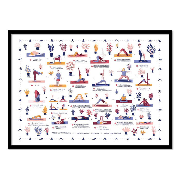 Affiche - Yoga - Alex Foster